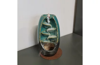Lampa aromaterapie din ceramică – Cascadă de fum