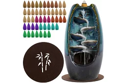 Lampa aromaterapie din ceramică – Cascadă de fum