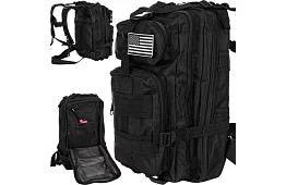 Rucsac militar negru de 26 litri