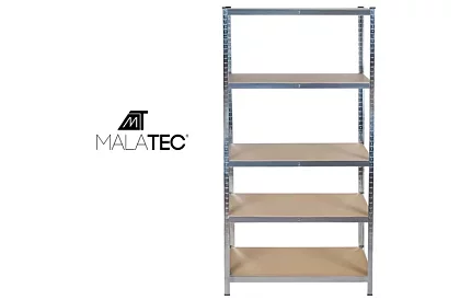 Raft de stocare 5 polițe 180x90x40 cm