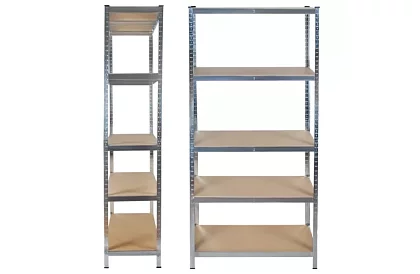 Raft de stocare – 5 rafturi – 220 × 100 × 45 cm