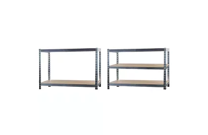 Raft de stocare – 5 rafturi – 220 × 100 × 45 cm