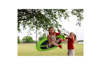 Leagăna cuib de stork verde-negru 100 cm – capacitate 150 kg