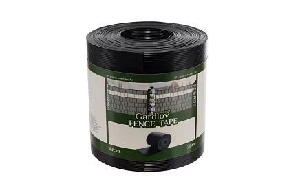 Bandă de umbrire pentru gard antracit - panou 700 g/m2 - 19 cm × 26 m