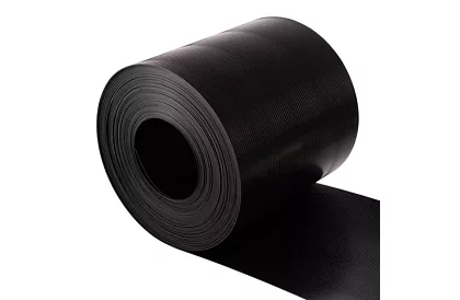 Bandă de umbrire pentru gard antracit - panou 700 g/m2 - 19 cm × 26 m