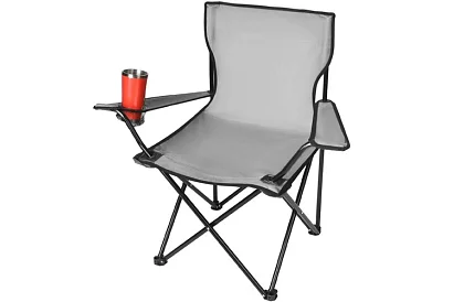 Scaun de pescuit pliabil – scaun de camping gri