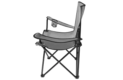 Scaun de pescuit pliabil – scaun de camping gri