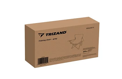 Scaun de pescuit pliabil – scaun de camping gri