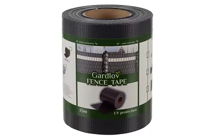 Bandă de umbrire pentru gard antracit – panou 450 g/m2 + cleme