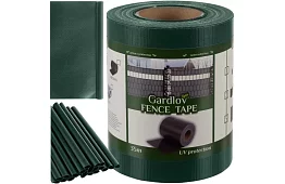 Bandă de umbrire pentru gard verde – panou 450 g/m2 + cleme