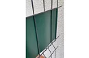 Bandă de umbrire pentru gard verde – panou 450 g/m2 + cleme