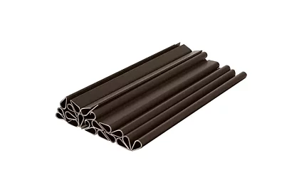 Bandă de umbrire pentru gard maro – panou 450 g/m2 + cleme