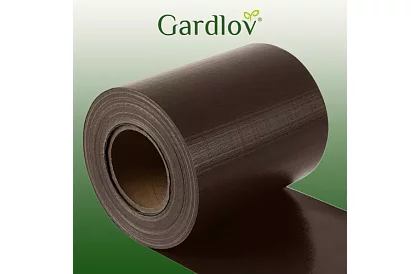 Bandă de umbrire pentru gard maro – panou 450 g/m2 + cleme