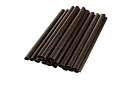 Bandă de umbrire pentru gard maro – panou 450 g/m2 + cleme