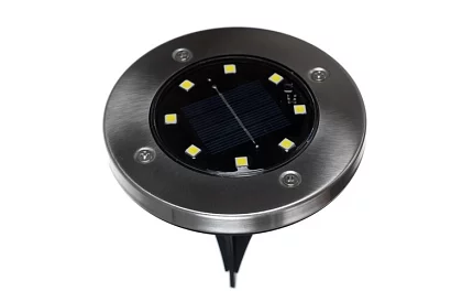 Iluminare solară pentru grădină Luminile Disk - 12 bucăți