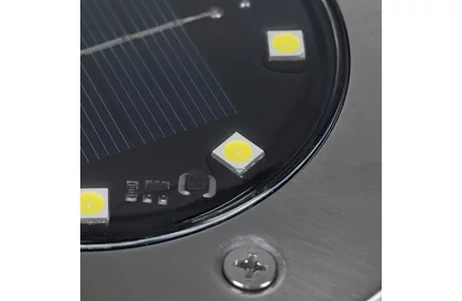 Iluminare solară pentru grădină Luminile Disk - 12 bucăți