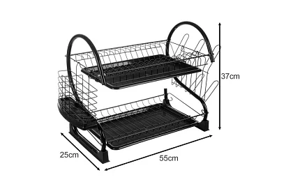 Odkapávač pentru vase - DUO black