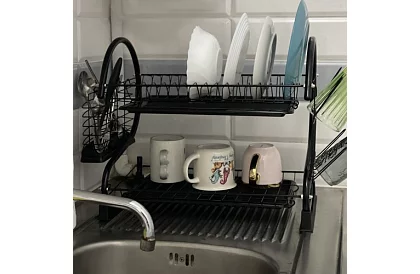 Odkapávač pentru vase - DUO black