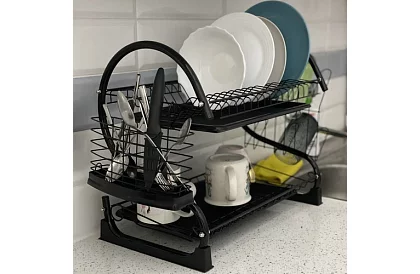 Odkapávač pentru vase - DUO black