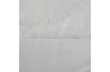 Covor pentru bradul de Crăciun - 90 cm - blană albă