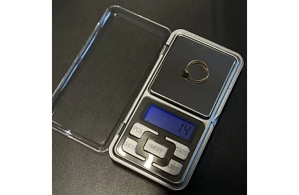 Cântar digital de buzunar pentru bijuterii – 0,01 g până la 500 g