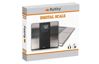 Cântar personal analitic LCD 225 kg – măsurarea IMC