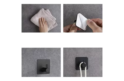 Suport de baie autocolant – set de 4 bucăți