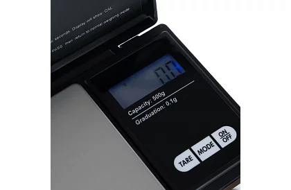 Cântar cu ecran iluminat pentru bijuterii 0,1 g până la 500 g