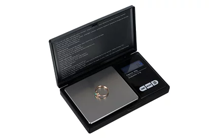 Cântar cu ecran iluminat pentru bijuterii 0,1 g până la 500 g