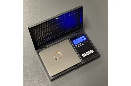 Cântar cu ecran iluminat pentru bijuterii 0,1 g până la 500 g