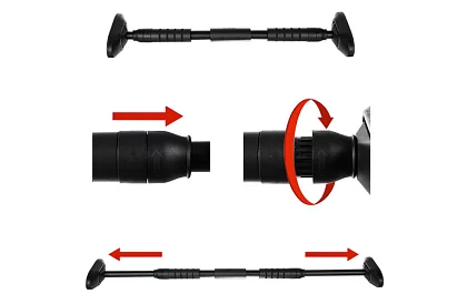 Bara ajustabilă pentru uși – capacitate de până la 180 kg