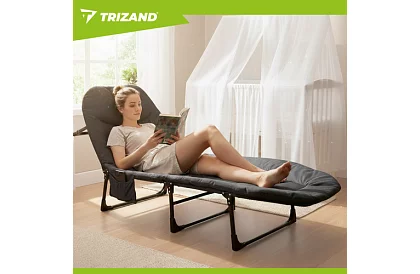 Patul de camping pliabil cu saltea – capacitate de încărcare 150 kg