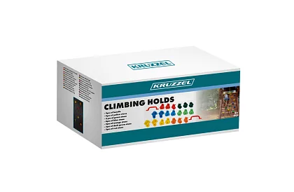 Prindele de escaladă – set de escaladă pentru copii 20 de pietre + 2 mânere