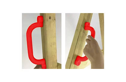 Prindele de escaladă – set de escaladă pentru copii 20 de pietre + 2 mânere