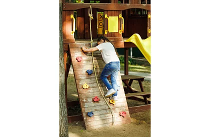 Prindere de escaladă – set de escaladă pentru copii 10 pietre + 2 mânere