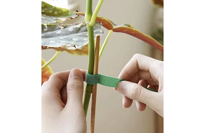 Bandă de legat pentru grădină cu velcro – pentru fixarea plantelor 500 cm