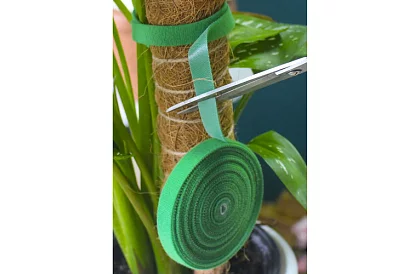 Bandă de legat pentru grădină cu velcro – pentru fixarea plantelor 500 cm