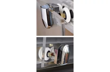 Roți pentru ușile glisante ale cabinelor de duș 23 x 6 mm – 8 buc.