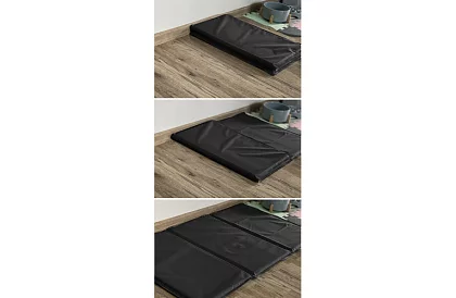 Saltea de răcire din gel neagră - 110 x 70 cm