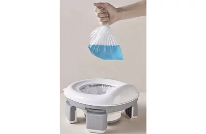 Toaletă de călătorie pliabilă pentru copii 2 în 1