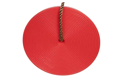 Leagă de copii suspendată pe frânghie – disc din plastic