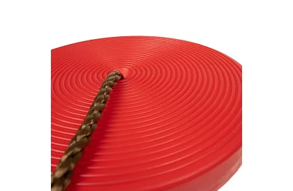 Leagă de copii suspendată pe frânghie – disc din plastic