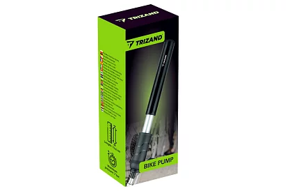 Pompa manuală din aluminiu pentru biciclete + suport