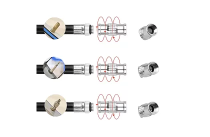 Pompa manuală din aluminiu pentru biciclete + suport