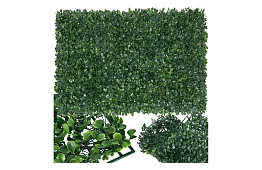 Panou de gard 60 × 40 cm – buxus artificial