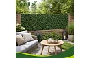 Panou de gard 60 × 40 cm – buxus artificial