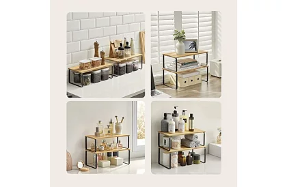 Rafturi din bambus 2 buc – organizator