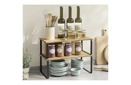 Rafturi din bambus 2 buc – organizator