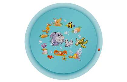 Bazină de apă pentru copii cu fântână