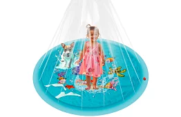 Bazină de apă pentru copii cu fântână